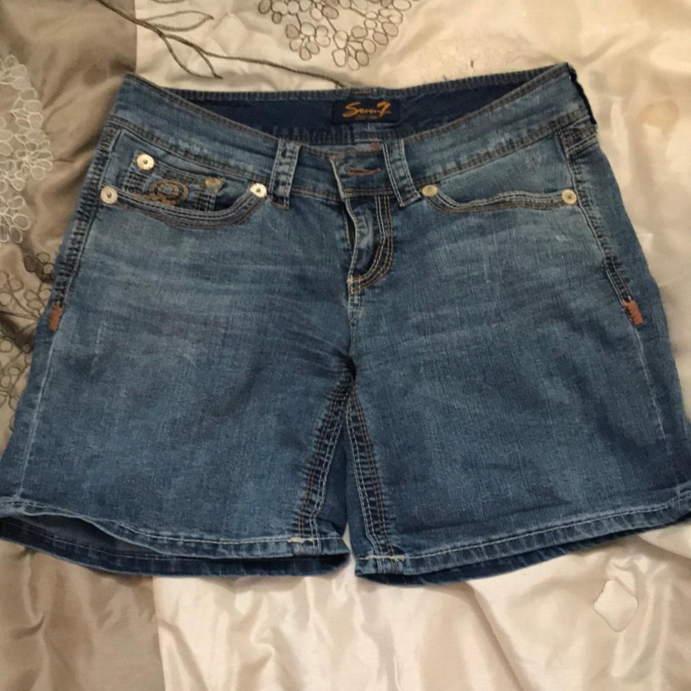 Seven brand jean shorts